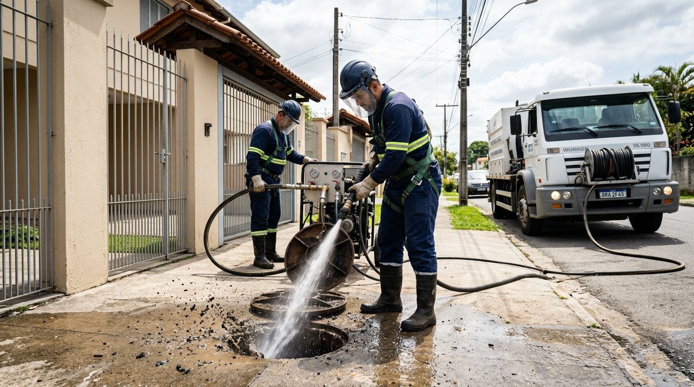 Detecção de Vazamento com Alta Pressão em Florianópolis‑SC